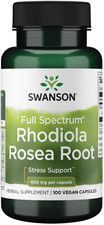 Swanson Rhodiola Rosea Root - Adaptogenic Herb Supplement Promoting Balance & St picture