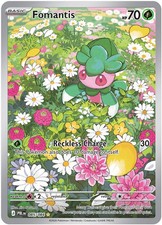 Fomantis 085/084 Pitch Black Illustration Rare Pokemon TCG NM picture