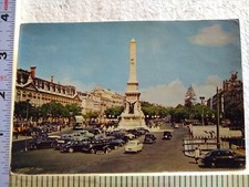 Postcard Restauradores Square Lisbon Portugal picture