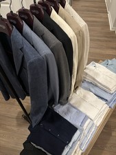 Proper Cloth Collection Size 38L Suits Blazers Size 15.5-35 Shirts Set of 40 EUC picture
