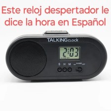 Reloj Alarma Despertador Habla En Español Ciego Spanish Talking Alarm   Loud  picture