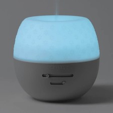 Fleur Gray Deluxe Scentsy Diffuser and one randomly selected Scentsy natural oil picture