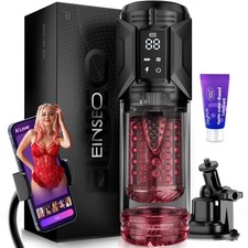 Male Masturbaters Automatic HandsFree Thrusting Cup Rotating Stroker Men Sex Toy picture