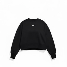 Nike Women's Sportswear Phoenix Fleece Sweatshirt, Embroidered Logo, NWT, DQ5761 picture