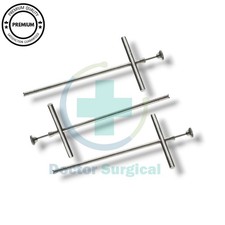 3 Pcs Set Orthopedic Michele Trephine German Stainless Steel Premium picture