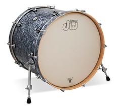 DW Design Series 18X22 Bass Drum Silver Slate picture