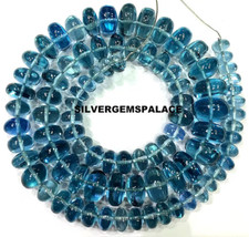 AAAA+Extremely Rare~Aquamarine Smooth Larger Size Gemstone Beads Wholesale Price picture