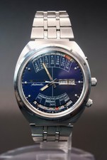 Vintage Rate Wittnauer 2000 Men’s Watch-Blue Dial-42mm-Automatic Movement picture