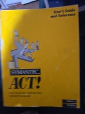 Vintage 1993 Symantec Act Version 2.0 For Windows picture
