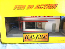 MTH Rail King 30-90216 Ted's Tires Single Story Corner Shop   New In Box picture