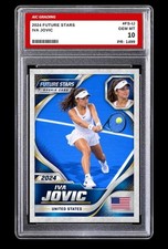 2024 Iva Jovic Future Stars Rookie Card #FS-IJ Limited Edition Graded 10 picture