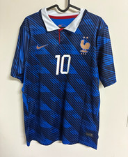 France World Cup 2026 Soccer Jersey Kylian Mbappe #10 Mens Blue LARGE picture