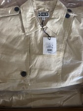 KBB by Kahlana Barfield Brown Khaki Belted Trench Jacket Size Large picture