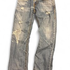 True-religion Men's Blue and Navy Jeans picture
