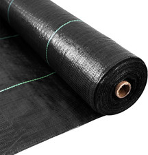 3.2oz 3*100FT / 6*300FT Woven Ground Cover Landscape arden Fabric Weed Barrier picture