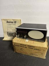 Electra Bearcat III BC-3 Vintage Scanner 8 Channels - No Cord, OG Box + Manual picture