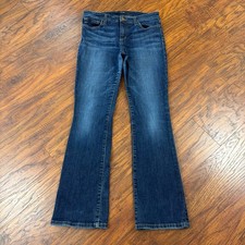 Joes Jeans Women 29 Boot Cut Mid Rise Dark Wash Stretch Denim Petite 29x30 picture