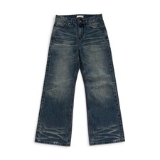 Cole Ivy Remembering Blue Japanese Selvedge Bootcut Denim Jeans MSRP$178 Size 28 picture