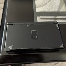 Nintendo DS Lite Handheld Video Game System Onyx Black Works No Charger Stylus picture