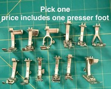 Genuine Bernina Presser Foot-pick one: 1C, 3, 4D, 5, 6, 7, 8, 16, 18, 25, 37, 40 picture
