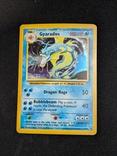 Gyarados Holo 6/102 Original Base Set 1999 WOTC Pokemon Card Vintage AS-IS picture