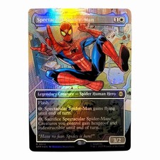 MTG Spectacular Spider-Man (Borderless Foil) Marvel's Spider-Man 14 NM picture