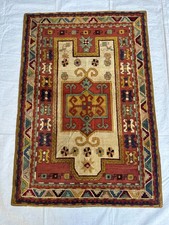 COLLECTORS' ITEM Antique Russian Kazak Caucasian Daghistani Group Remote Area Ru picture