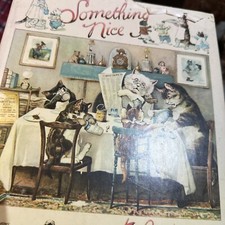 Something Nice to Look At Vintage Nursery Rhyme Picture Story Book Illustrated picture