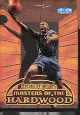 1999-00 Fleer Tradition #10 MH Stephon Marbury Masters of the Hardwood (B107) picture