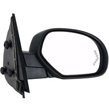 Passenger Power Heated Black Mirror 07-13 Chevy Silverado GMC Sierra Turn Signal picture