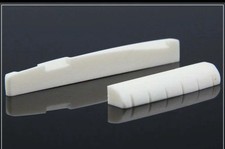 MusicianAtHeart real BONE NUT and SADDLE for WASHBURN Acoustic Guitar USA SHIP picture