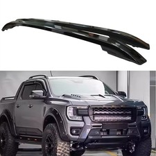 Black Roof Rail Racks Fits for Ford Ranger 2024 2025 2026 Aluminum Luggage Cargo picture