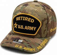 US Army Veteran Hat Officially Licensed Adjustable Baseball Cap Military Cap picture