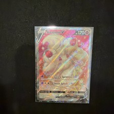 Pokemon TCG Alcremie V 064/072 Shining Fates Ultra Rare Holo Full Art English picture