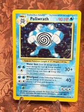 Poliwrath 13/102 Base Set Holo Pokemon picture
