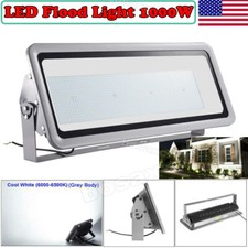 1000W Watts Led Flood Light Lamp Security Outdoor Lighting Spotlights Cool White picture