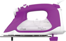 Oliso TG1600 ProPlus Auto-Lift Steam Iron Quilting Sewing & Clothes 1800W Orchid picture