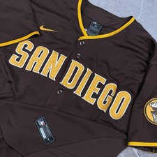 Nike San Diego Padres Fernando Tatis Size 44 Brown Men’s Jersey  picture
