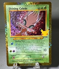 Pokémon Shining Celebi Shining Rare Holo Neo Destiny 106/105 30TH CELEBRATIONS picture