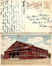 Tulsa OK Convention Hall Building Postcard 61767 picture
