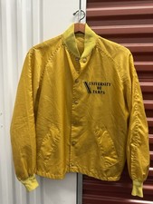 1960s Rare Yellow University Of Tampa Button Jacket picture