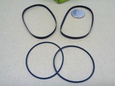 4 PCS BELT KIT For TECHNICS DUAL CASSETTE RS-TR157 [FOUR NEW BELTS] nice picture