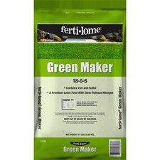 Fertilome Green Maker 18-0-6 Premium Lawn Food for Alkaline Soils, 21lbs picture