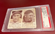 Jimmy Ripple Ernie Lombardi Reds 1941 Double Play Card #11 & 12 PSA 3 picture