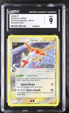 Latias 8/113 Reverse Holo EX Delta Species Stamp Pokemon English CGC 9 Mint picture