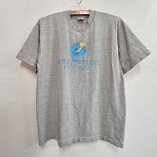 VTG 80S Walt Disney Touchstone Pictures Gray Single Stitch Tshirt XL picture