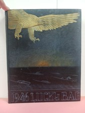 1946 Lucky Bag US Naval Academy Yearbook Jimmy Carter Class Hardcover picture