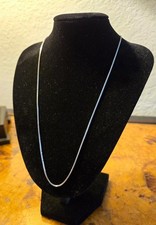 14K WHITE GOLD NECKLACE-19