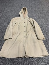 1970s True Vintage Jacket Tan Rare Clasp Forecaster Hooded Turnlock Bonnie Large picture