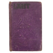 Vtg 1930 Light Book Two Revelation Jehovah Bible Antique J. F. Rutherford RARE picture